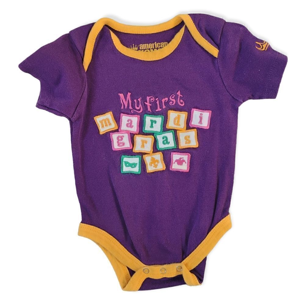 My 1st Mardi Gras bodysuit